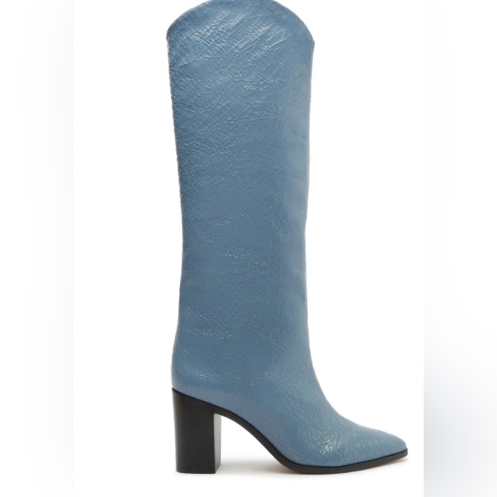 SCHUTZ Blue western Heeled Boots